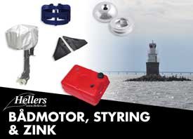 BÅDMOTOR, STYRING & ZINK