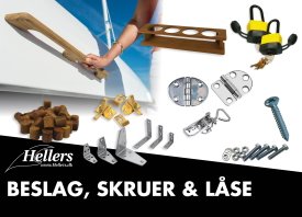 BESLAG, SKRUER & LÅSE