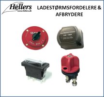 Ladestrmsfordelere & Afbrydere