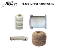 Flagliner | Taklegarn | Tovværk | hellers.dk |