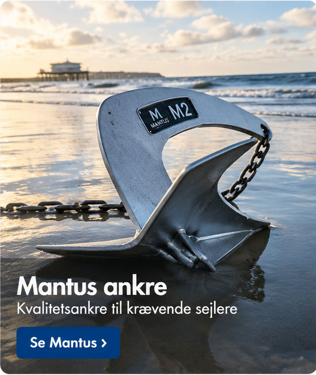 Mantus ankre &ndash; kvalitetsankre til sejlere