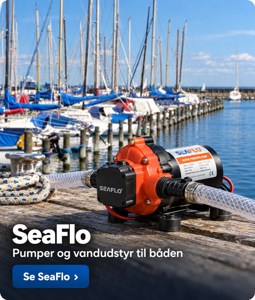 SeaFlo &ndash; pumper og vandudstyr til b&aring;den