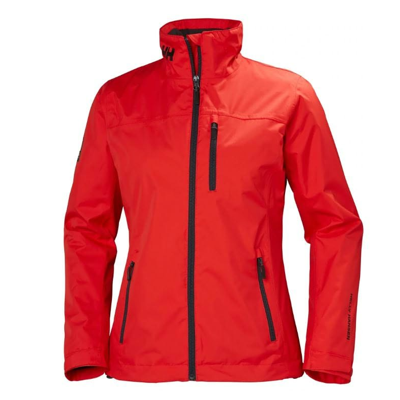 Helly Hansen W Crew Midlayer Jacket 222 Alert Red 