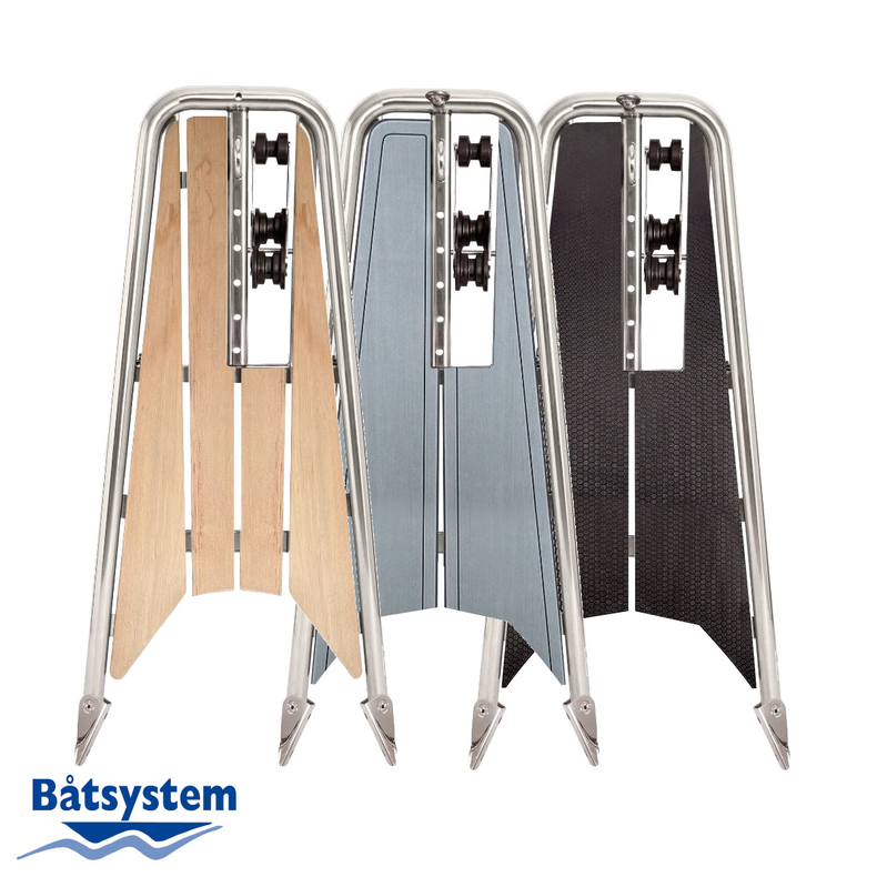 Båtsystem Performance stævnplatform med ankerrulle og Code-0 - 32-42ft.