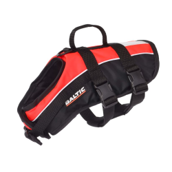 Hundevest Macot Orange-Sort BALTIC 0430