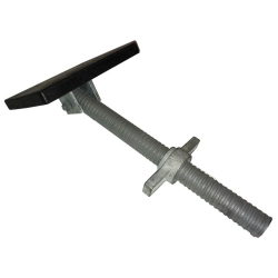 Sttteplade Med Spindel - Varmgalvaniseret