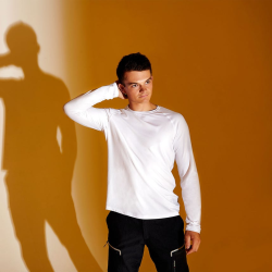 MUSTO EVO SUNBLOCK LS TEE 2.0 -002 WHITE