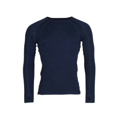 Herre Merino Uldtrje - Navy 