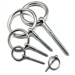 Bdring M. Ring og Trskrue - Rustfri 316 - 