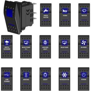 Trykknapper til indbygningskontakter