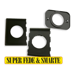 Indbygningspaneler for ure og stik