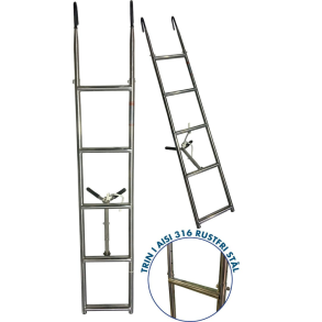 Stvnstige 3-4-5 trin Rustfri 316