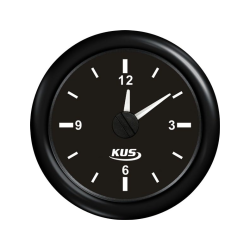 Kus ur, sort, 12/24v