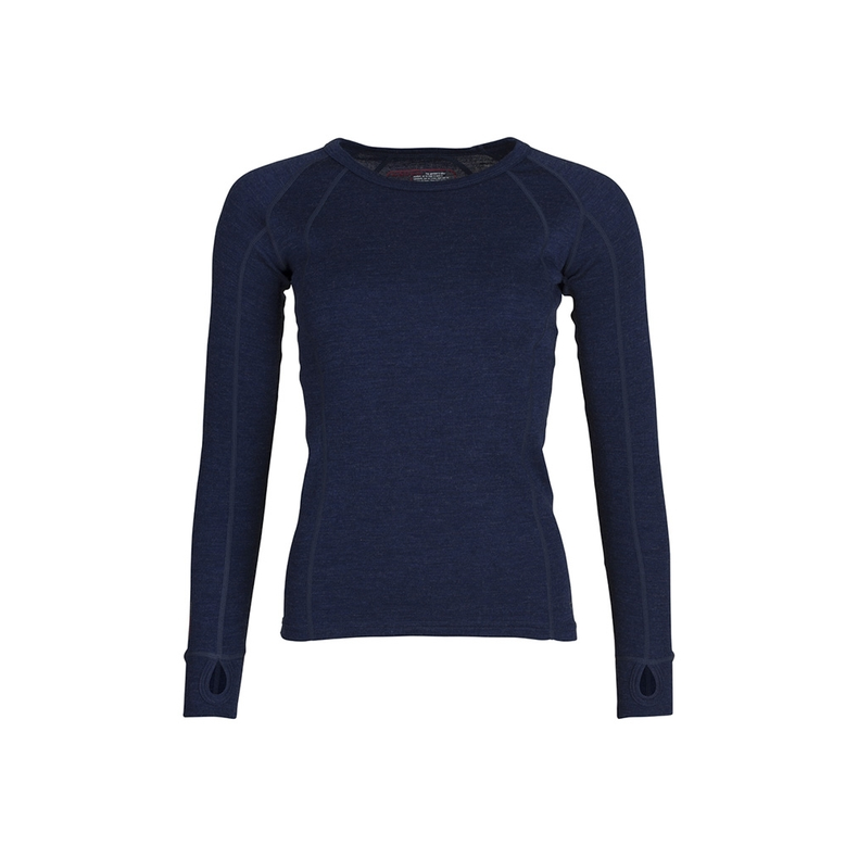 Dame Merino Uldtrje - Navy