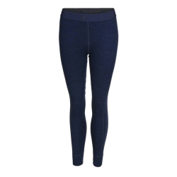 Dame Leggings i Merino Uld - Navy