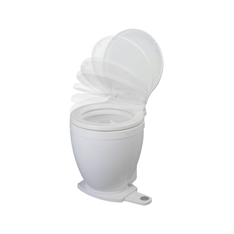 Jabsco Lite Flush med fodkontakt. Fs i bde 12V og 24V.