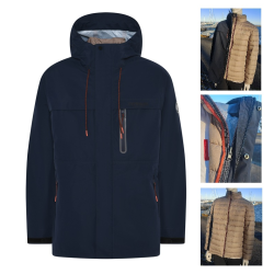3in1 Jakke - Livigno -Navy Blue 