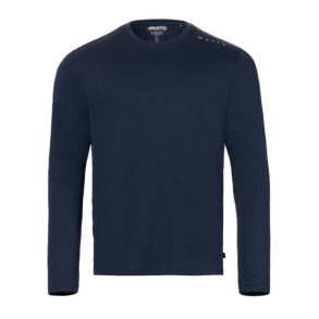 M EVO CREW SUNBLOCK LS TEE - 597 NAVY