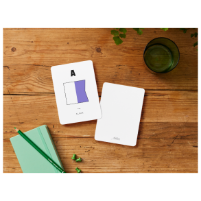Kort med signalflag A - Z