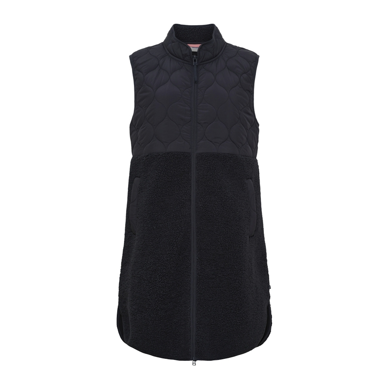 Evelin dame hybridvest - Dark Navy 