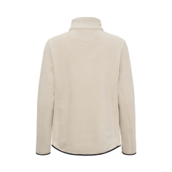 Lizzy dame teddy fleece half-zip - Beige 