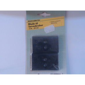 Blad T/farveskraber 60 mm. 2 stk