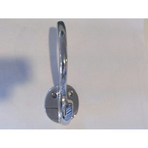 Enkelt knage f. Krom messing