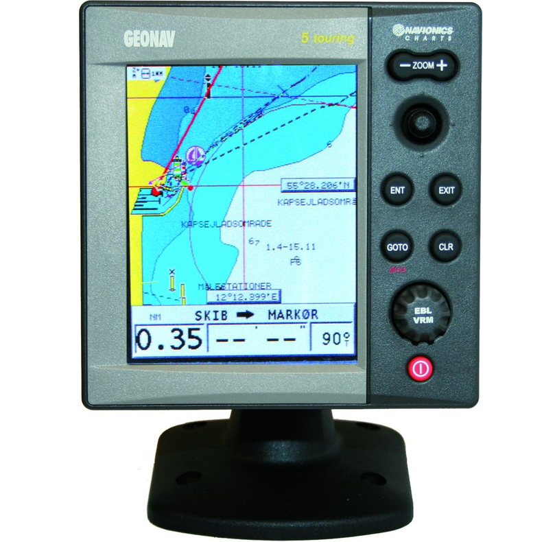 Geonav 5 Touring m. Intern Antenne inkl. Navionics Gold Kort XL9/45XG