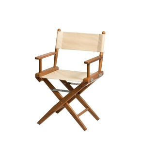 Dksstol beige canvas - Olieret Teak