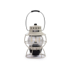 Barebones Railroad Lantern Vintage White