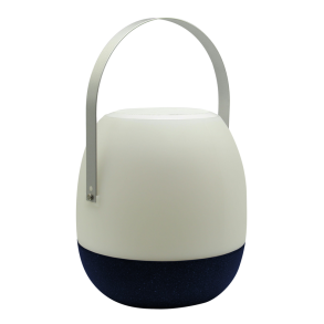 Hyggelig lampe med hjtaler, Pintac Plus, Navy