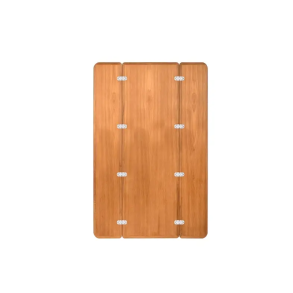 Teak foldbar bordplade 125x40/80cm
