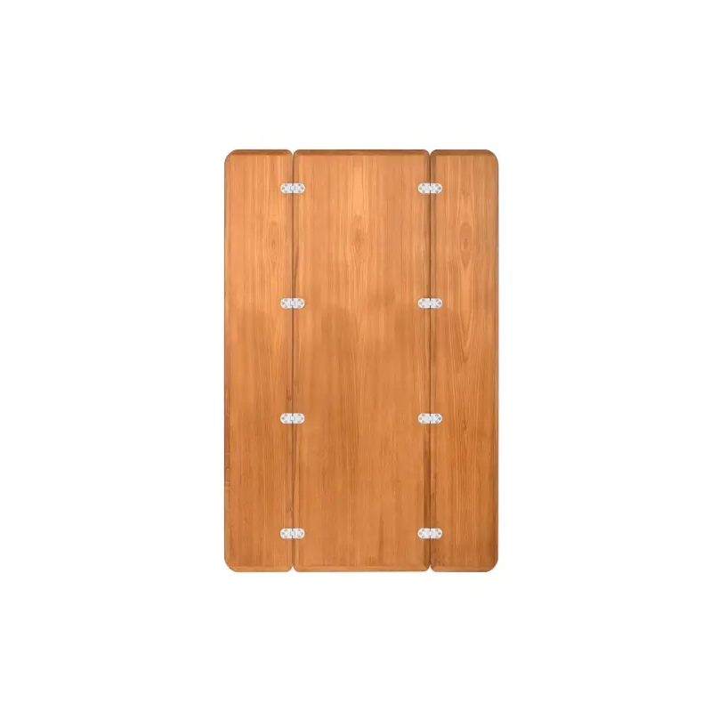 Teak foldbar bordplade 125x40/80cm