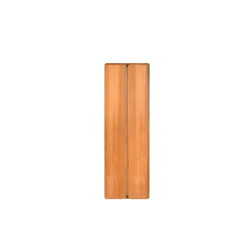 Teak foldbar bordplade 125x40/80cm
