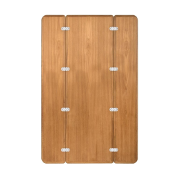 Teak foldbar bordplade 90x30/60cm