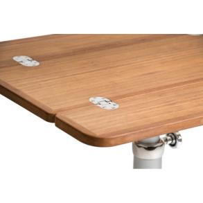 Teak foldbar bordplade 70x30/60cm