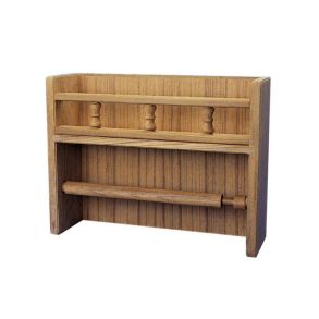 Krydderihylde med kkkenrulleholder 33 x 10 x 25,5 cm