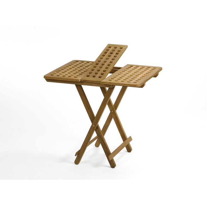 Foldebord 60x60cm, Teak Ristvrk Olierede