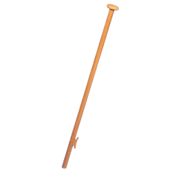 Flagspil Ubehandlet teak