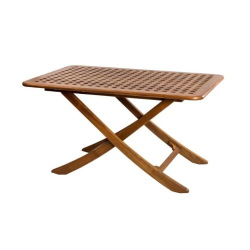 Folding table 110x70 cm , unoiled