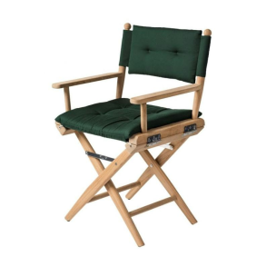 Dksstol Deluxe Grn Polstret - Teak