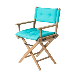 Dksstol Deluxe Turkis Polstret - Teak