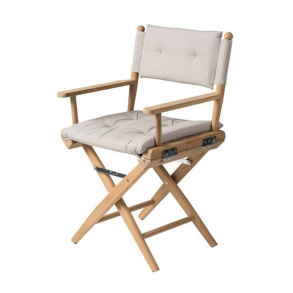 Dksstol Deluxe Sand Polstret - Teak