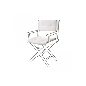 Hyndes�t Hvid Polstret Til D�ksstol Deluxe