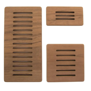 Ventilrist 20x10 cm Teak