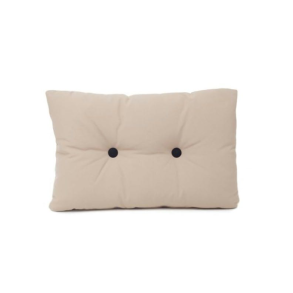 Cushion Brown With Black Buttons
