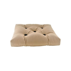 Outdoor Single Seat Brown With Black Buttons