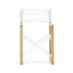 Director Armchair Teak - White Victor