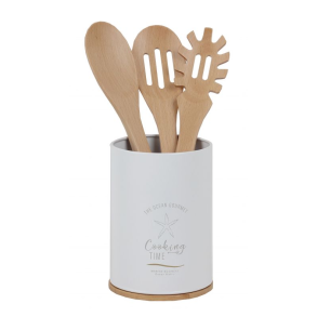Menorca Bestik- og Redskabsholder Hvid - St 4 stk
