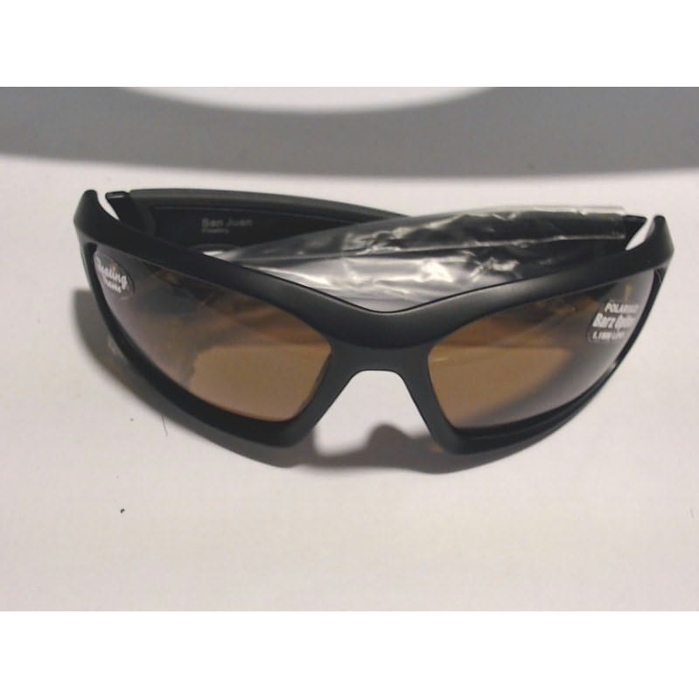 Solbriller San Juan Float Matt San Juan Float Matt Black Ac Polarised Amber
